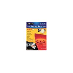 Lamináló fólia, A3, 125 mikron, fényes, 100 db/doboz, Fellowes® Kötészeti kellék Fellowes
