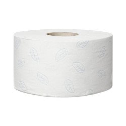 Toalettpapír 2 rétegű közületi átmérő: 18,8 cm 850 lap/170 m/tek 12 tek/karton Soft Mini Jumbo Premium Tork_110253 fehér Toalettpapírok TORK