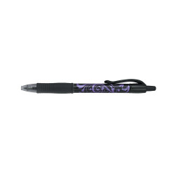Zseléstoll 0,7mm, nyomógombos Pilot G-2 Victoria medium tip, írásszín lila Zselés toll Pilot
