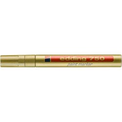 Lakkmarker 2-4mm, kerek Edding 750 arany Lakkmarker EDDING