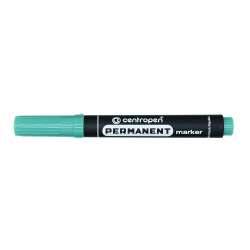 Alkoholos marker 2,5mm, kerek hegyű, Centropen 8566, zöld Permanent marker Centropen