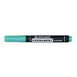 Alkoholos marker 2,5mm, kerek hegyű, Centropen 8566, zöld Permanent marker Centropen