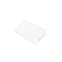Névkitűző 90x56mm, biztosító tűvel és csiptetővel Bluering® Névkitűző Bluering