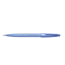 Ecsettoll, kalligrafikus hajlékony hegyű, Pentel SES15C-S világoskék Dekormarker PENTEL