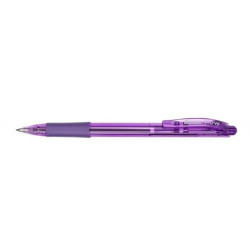 Golyóstoll nyomógombos 0,35mm, BK417-V Pentel Wow, írásszín lila Golyóstoll PENTEL
