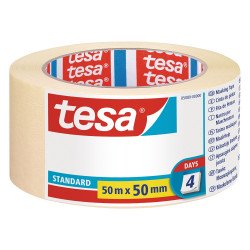 Maszkoló/festőszalag 50mmx50m Tesa Maszkolószalag Tesa