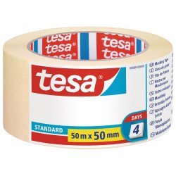 Maszkoló/festőszalag 50mmx50m Tesa Maszkolószalag Tesa