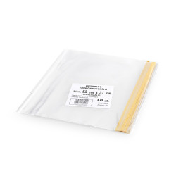 Tankönyvborító, füzetborító öntapadó ragasztócsíkkal A4 52x31cm, 10 db/csomag, víztiszta Füzet- könyv borító Egyéb