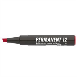Alkoholos marker 1-4mm, vágott Ico 12 piros Permanent marker Ico