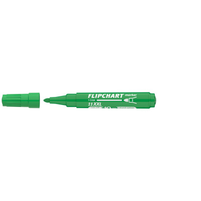 Flipchart marker vízbázisú 3mm, kerek Artip 11XXL zöld Flipchart marker vízbázisú 3mm, kerek Artip 11XXL zöld