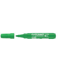 Flipchart marker vízbázisú 3mm, kerek Artip 11XXL zöld Flipchart marker Ico