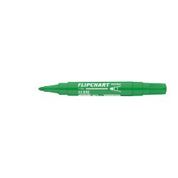 Flipchart marker vízbázisú 3mm, kerek Artip 11XXL zöld Flipchart marker Ico