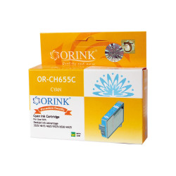 Utángyártott Hp 655/CZ110AE tintapatron cyan ORINK Tintapatron kompatibilis Orink
