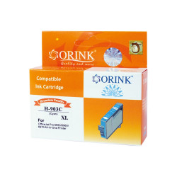 Utángyártott Hp 903XL/T6M03AE tintapatron cyan ORINK Tintapatron kompatibilis Orink