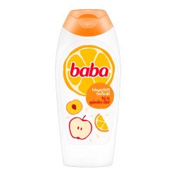 Tusfürdő 400 ml Baba tej és gyümölcs Sampon, tusfürdő, testápoló, hintőpor Baba