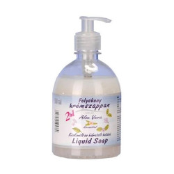 Folyékony szappan pumpás 500 ml balzsamos Aloe Vera Mild Szappanok, folyékony szappanok Egyéb