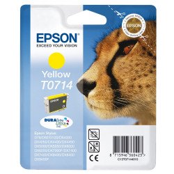 Epson T0714 tintapatron yellow ORIGINAL Tintapatron original Epson
