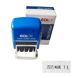 Dátumbélyegző S120 magyar nyelvű, év számmal- hónap betűvel-nap számmal mini Colop Bélyegző és kelléke Colop