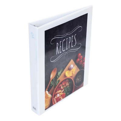 Gyűrűskönyv panorámás A4, 3,7cm, 4 gyűrűs Bluering® fehér Gyűrűskönyv panorámás A4, 3,7cm, 4 gyűrűs Bluering® fehér