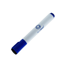 Táblamarker 3mm, mágneses, táblatörlővel multifunkciós Bluering® kék Táblamarker Bluering