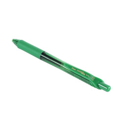 Rollertoll zselés golyóátmérő 0,7 mm, Pentel EnerGelX BL107-DX, írásszín zöld Rollertoll PENTEL