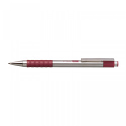 Golyóstoll 0,7mm, bordó test, Zebra F-301, írásszín kék Golyóstoll Zebra