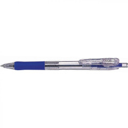 Golyóstoll 0,5mm, Zebra Tapli clip Eco, írásszín kék Golyóstoll Zebra