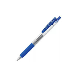 Zseléstoll 0,5mm, kék test, Zebra Sarasa Clip, írásszín kék Zselés toll Zebra