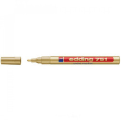 Lakkmarker 1-2mm, kerek Edding 751 arany Lakkmarker EDDING
