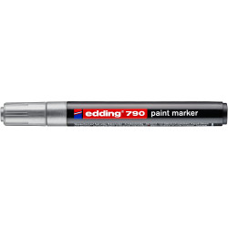 Lakkmarker 2-3mm, kerek Edding 790 ezüst Lakkmarker EDDING