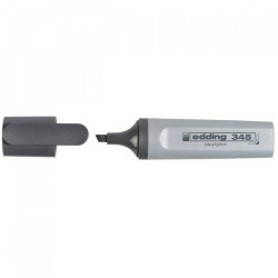 Szövegkiemelő 2-5mm, vágott Edding 345 szürke Szövegkiemelő EDDING