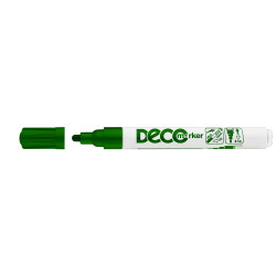 Lakkmarker, decomarker 2-4mm, kerek Ico zöld Lakkmarker Ico