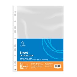 Genotherm lefűzhető, A4, 115 micron narancsos felül és belül nyitott Bluering® 100 db/csomag, Lefűzhető genotherm Bluering