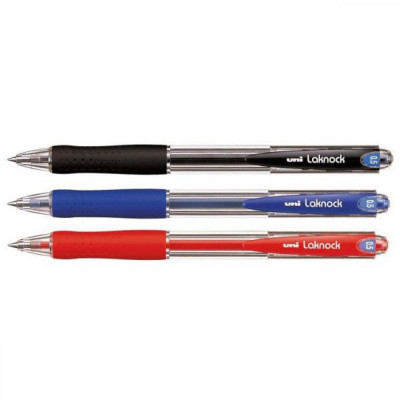 Golyóstoll 0,5mm, Uni SN-100, írásszín piros Golyóstoll 0,5mm, Uni SN-100, írásszín piros