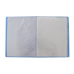 Iratvédő mappa A4, 40 tasakos Bluering®, kék Iratvédő mappa Bluering