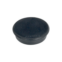 Mágnes 24mm, erősség: 300 g. Franken 10 db/csomag, fekete Táblamágnes Franken