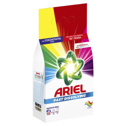 Mosópor 2,475 kg (45 mosás) színes ruhákhoz Ariel Mosóporok Ariel