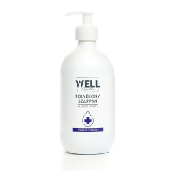 Folyékony szappan pumpás 500 ml higiénés WELL Szappanok Dymol