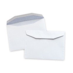 Boríték LC/5 enyvezett bélésnyomot 162x229mm Bluering® fehér Boríték Bluering