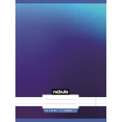Füzet, A4, vonalas, 81-32, Monochrome és Gradient minták II., 12 db/csomag Nebulo Iskolai füzet Nebulo