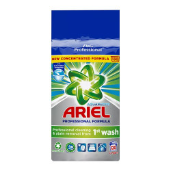 Mosópor 7,15 kg (130 mosás) fehér ruhákhoz Ariel Professional Mosóporok Ariel