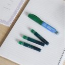 Táblamarker 2,2-5,2mm, vágott hegyű, cserélhető betétes, Bluering zöld