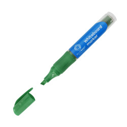 Táblamarker 2,2-5,2mm, vágott hegyű, cserélhető betétes, Bluering zöld Táblamarker Bluering