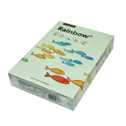 Másolópapír, színes, A4, 80g. Rainbow® 500ív/csomag, 75 középzöld Másolópapír színes Rainbow
