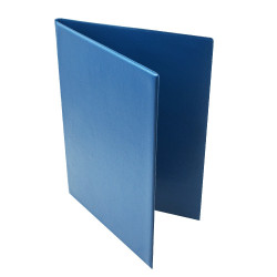 Villámzáras mappa A5, PP Bluering®, kék Villámzáras mappa Bluering