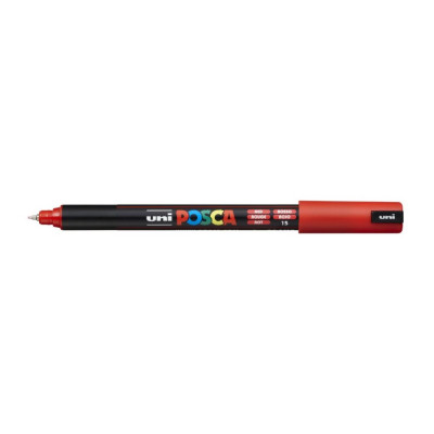 Dekormarker 0,7-1mm, Uni, Posca PC-1MR piros Dekormarker 0,7-1mm, Uni, Posca PC-1MR piros