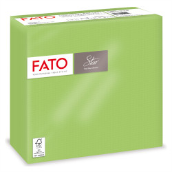 Szalvéta 2 rétegű 1/4 hajtású 38 x 38 cm 40 lap/csomag Star Fato_82991500 zöldalma