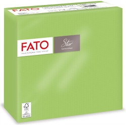 Szalvéta 2 rétegű 38 x 38 cm 40 lap/cs Fato Star zöldalma_82991500 Szalvéták Fato