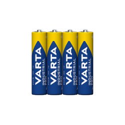 Elem AAA mikro LR03 Industrial 4 db/csomag, Varta Elem, akkumulátor, töltő Varta