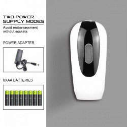 Adagoló szenzoros folyékony szappanhoz és kézfertőtlenítő gélhez 1 liter műanyag SD04 fehér/fekete Adagolók, tárolók, készülékek Egyéb